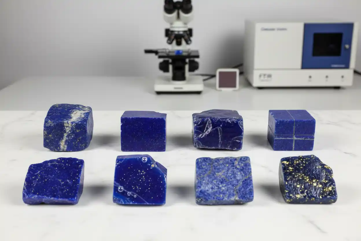 treated or synthetic Lapis Lazuli