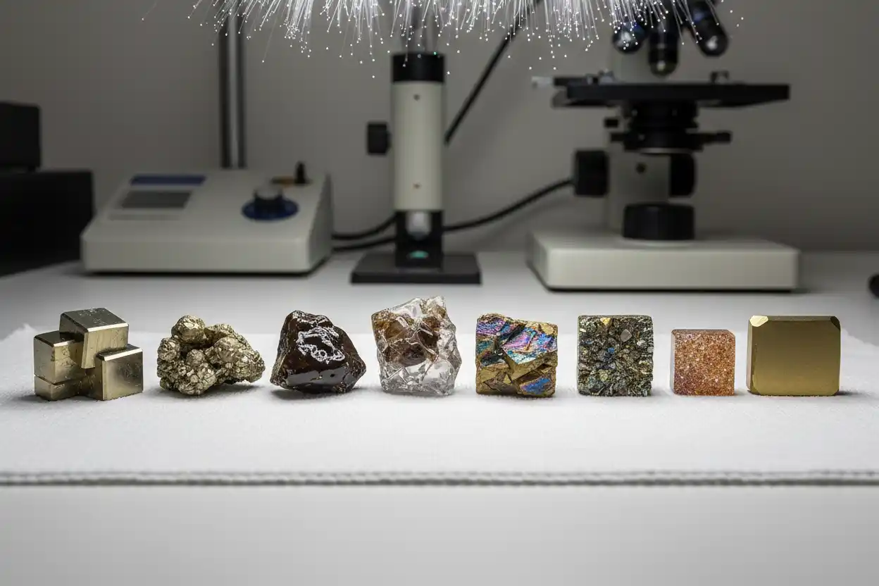 treated or synthetic Pyrite