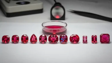 treated or synthetic Ruby