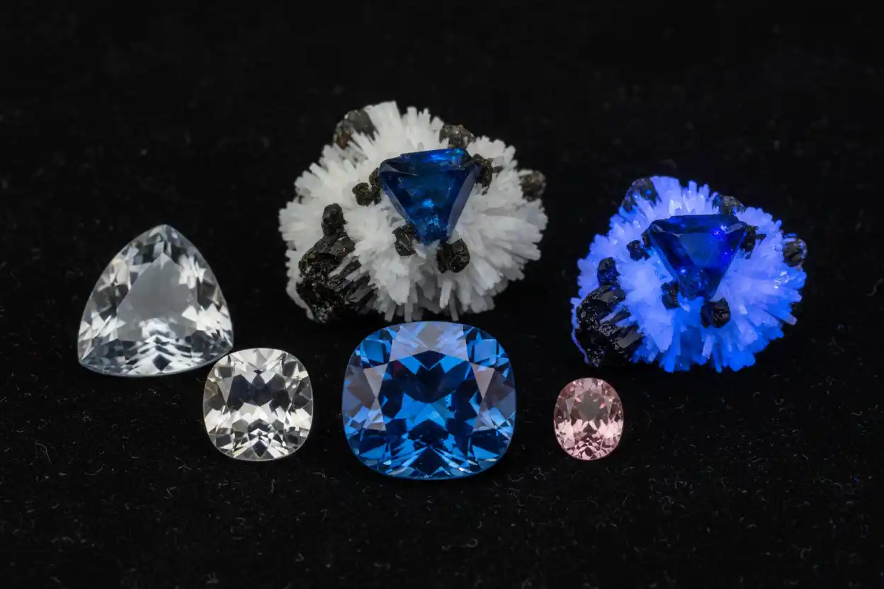 types of benitoite
