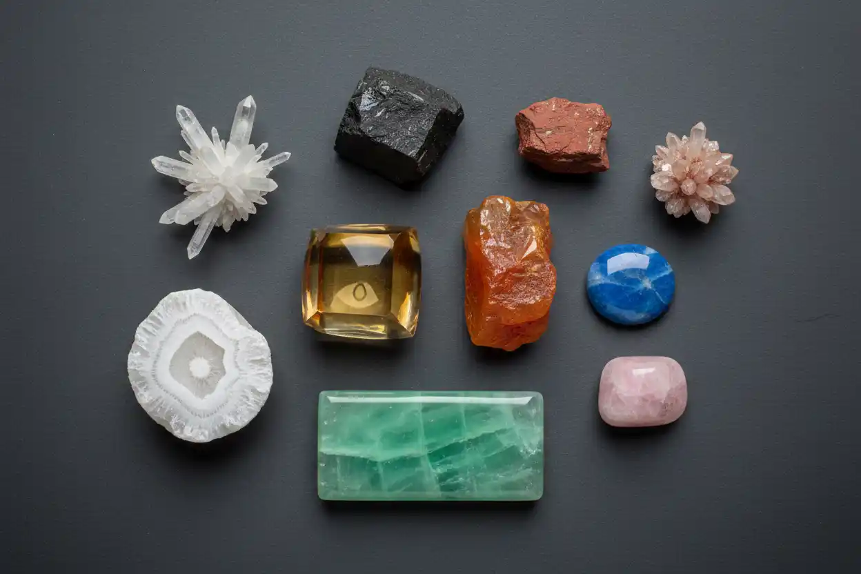 types of calcite