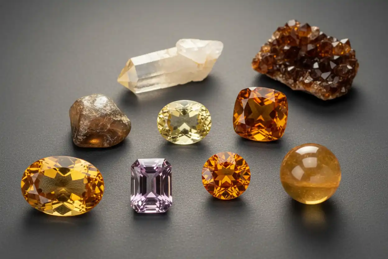 types of citrine