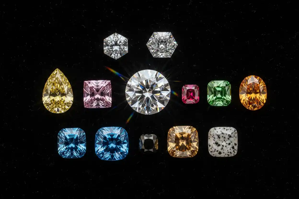types of diamond
