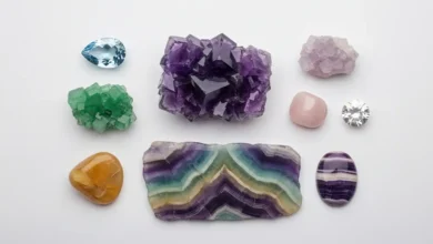 types of fluorite