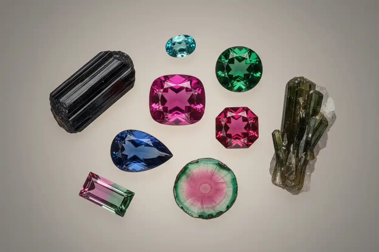 types of tourmaline
