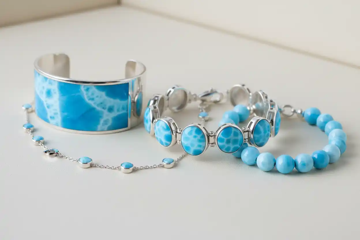 Larimar bracelets