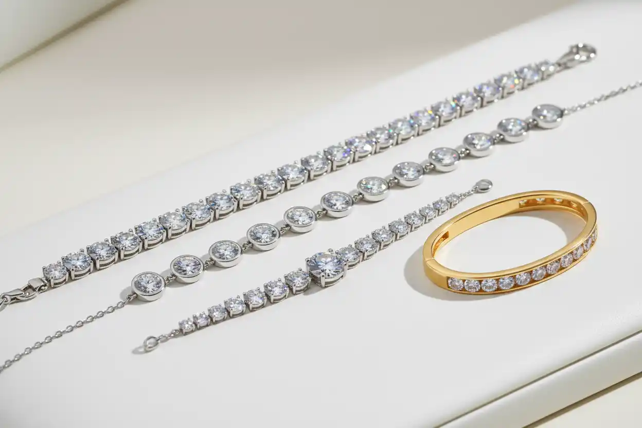 Moissanite bracelets