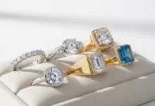 Moissanite rings