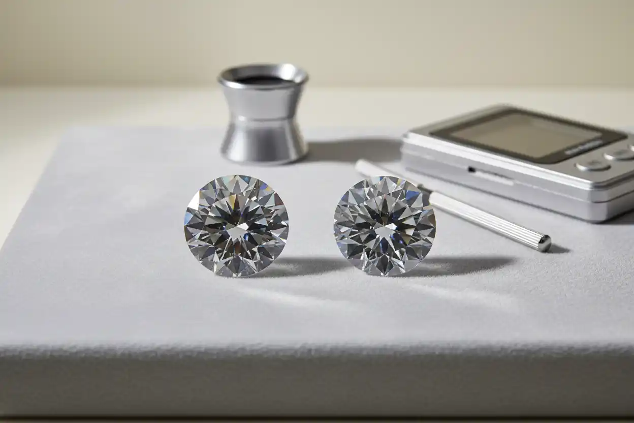 Moissanite vs cubic zirconia