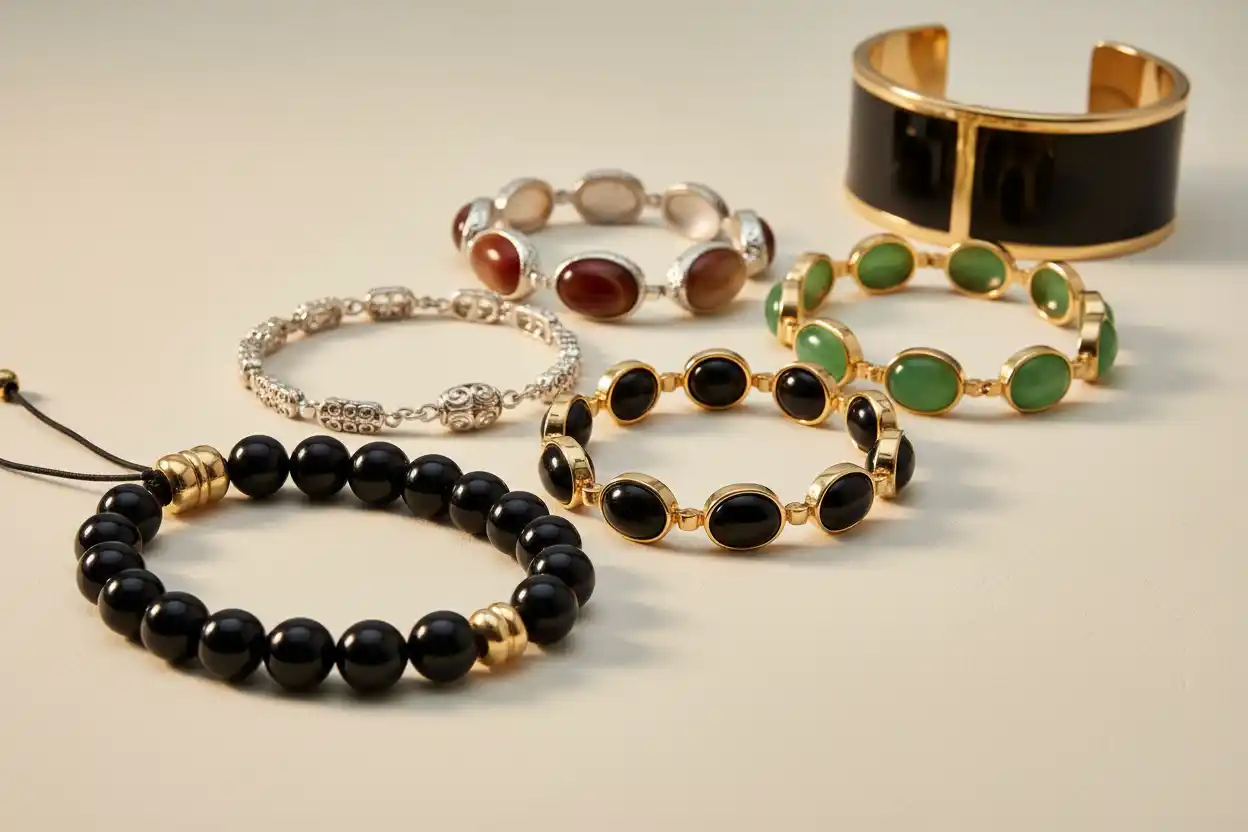 Onyx bracelets
