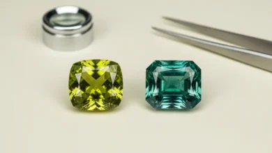 Peridot vs emerald