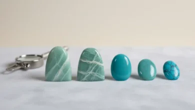 Real vs fake amazonite