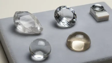 Real vs fake clear quartz