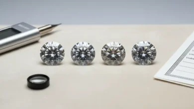 Real vs fake diamond
