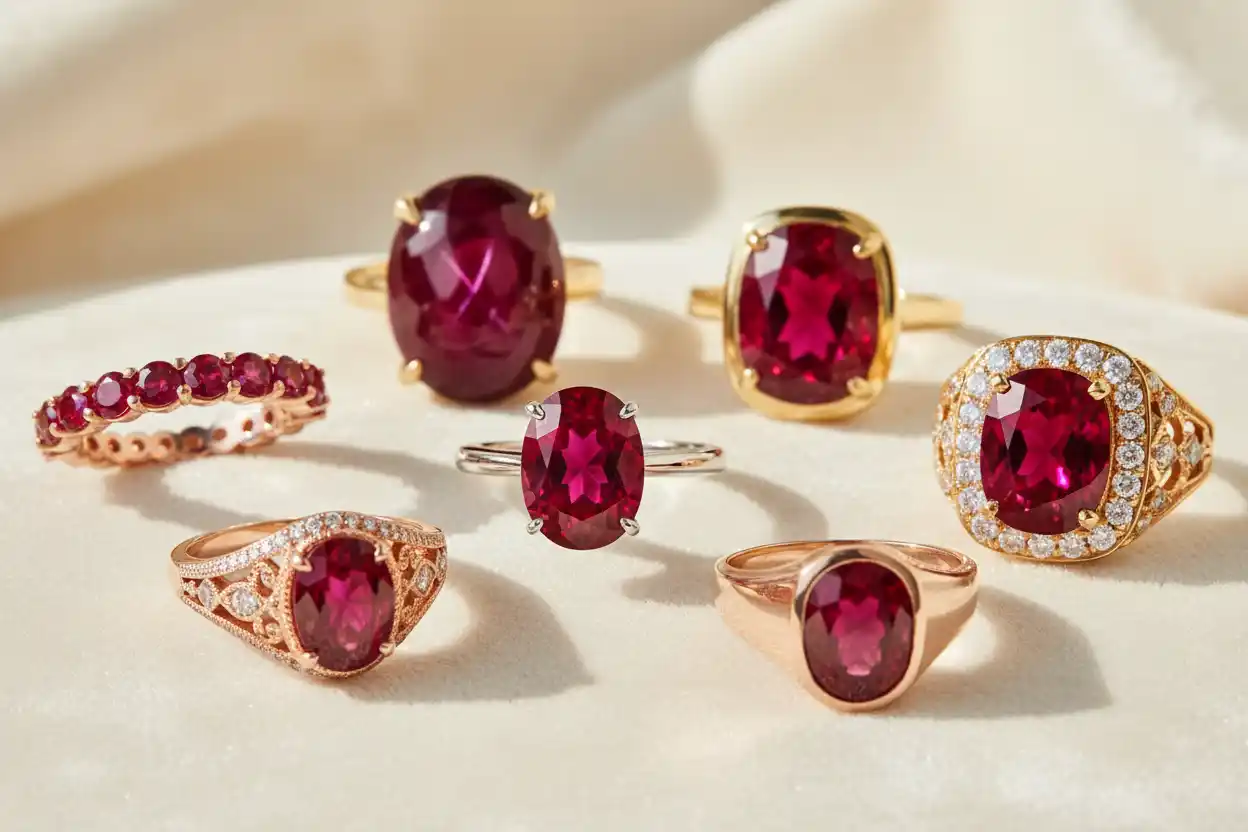 Ruby rings