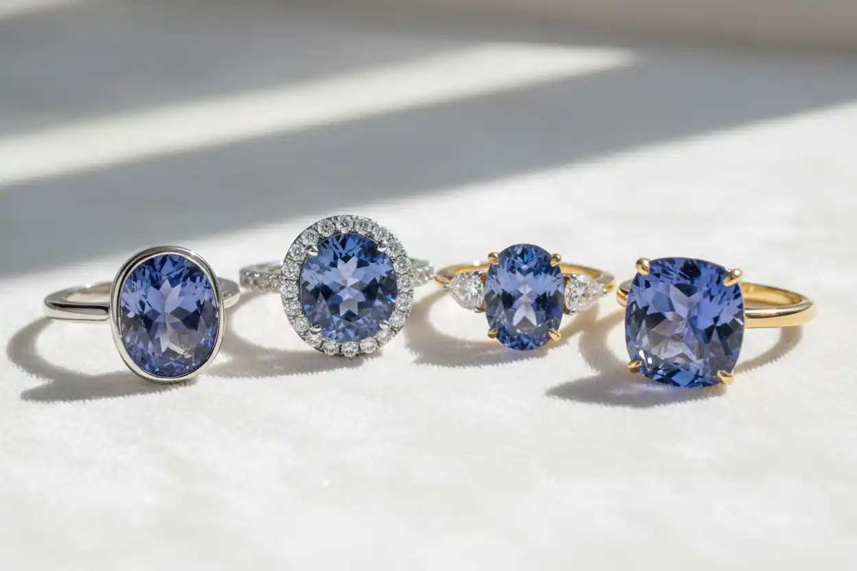Tanzanite rings