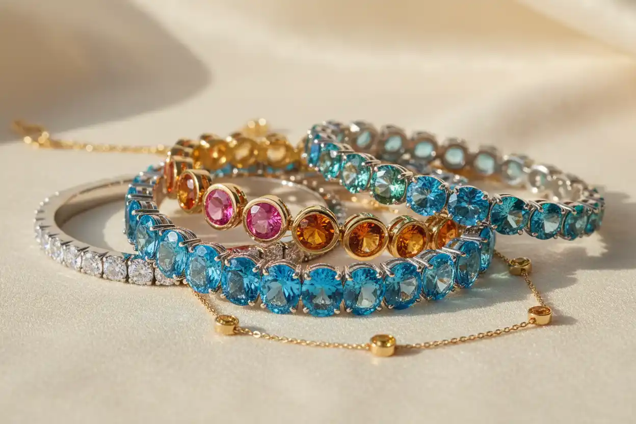 Topaz bracelets