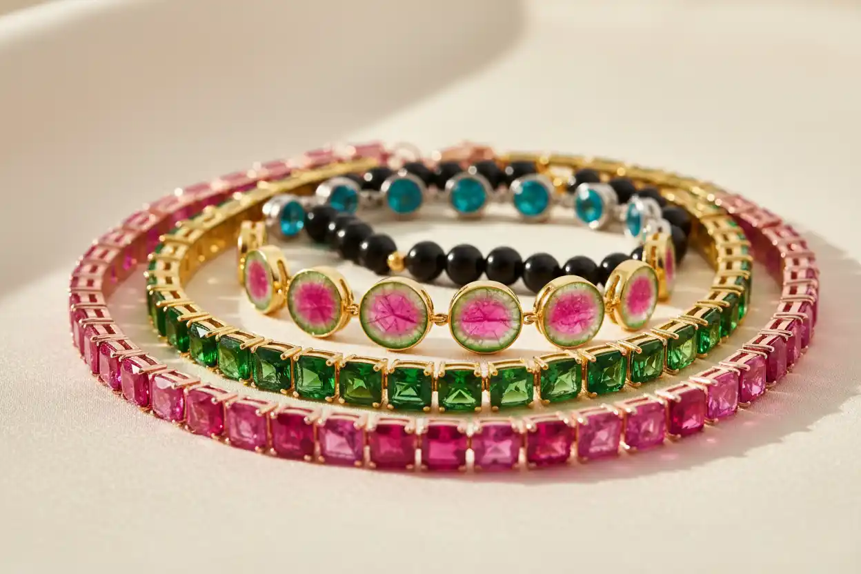 Tourmaline bracelets
