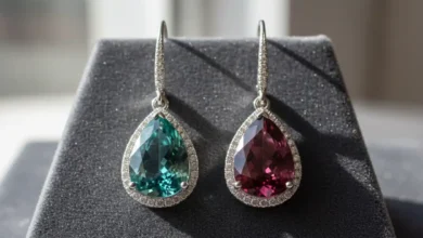 alexandrite earrings