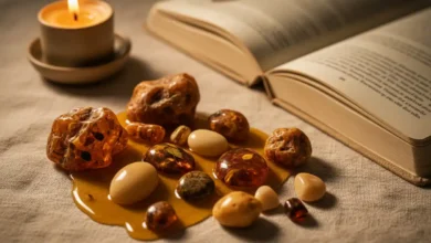 amber healing properties