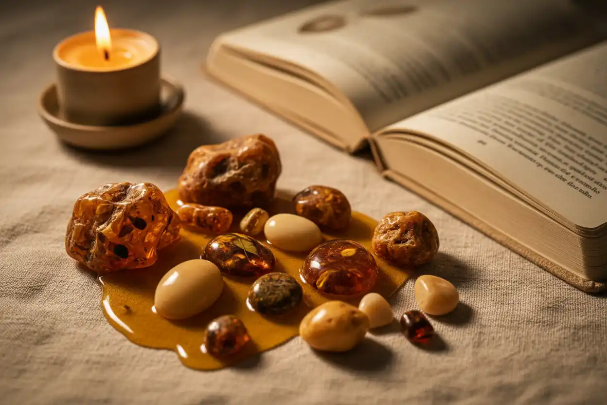 amber healing properties