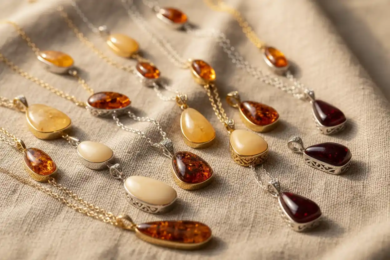 amber necklace