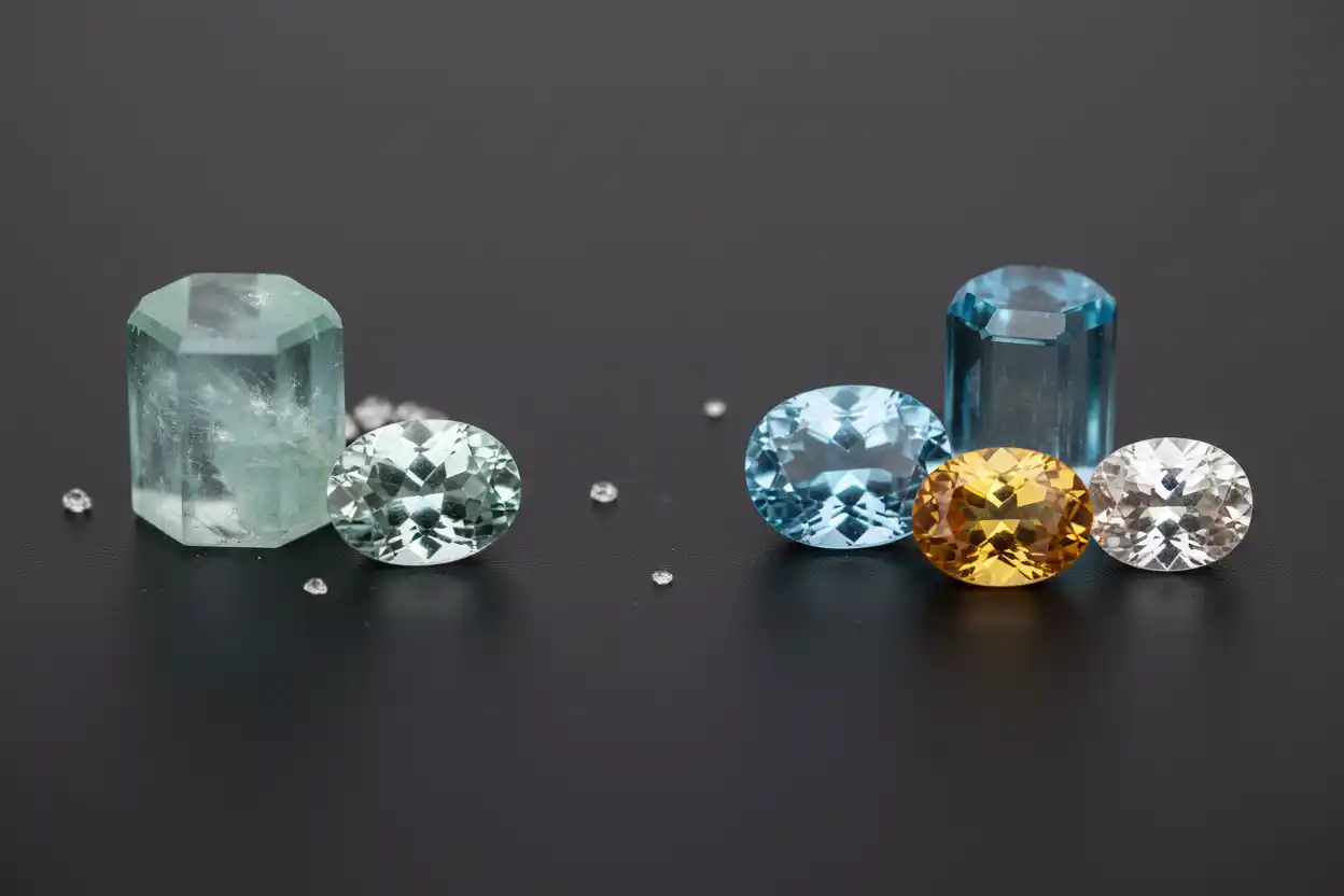 aquamarine vs topaz