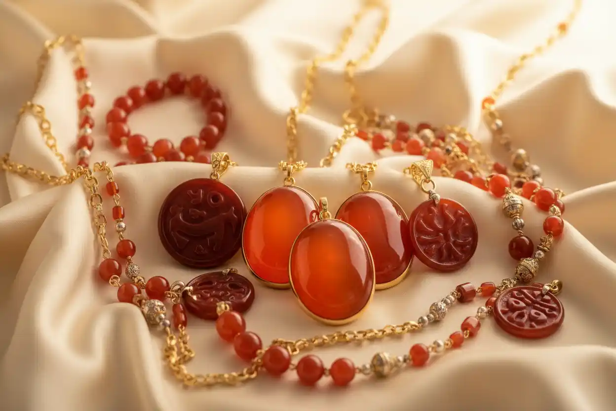 carnelian necklace