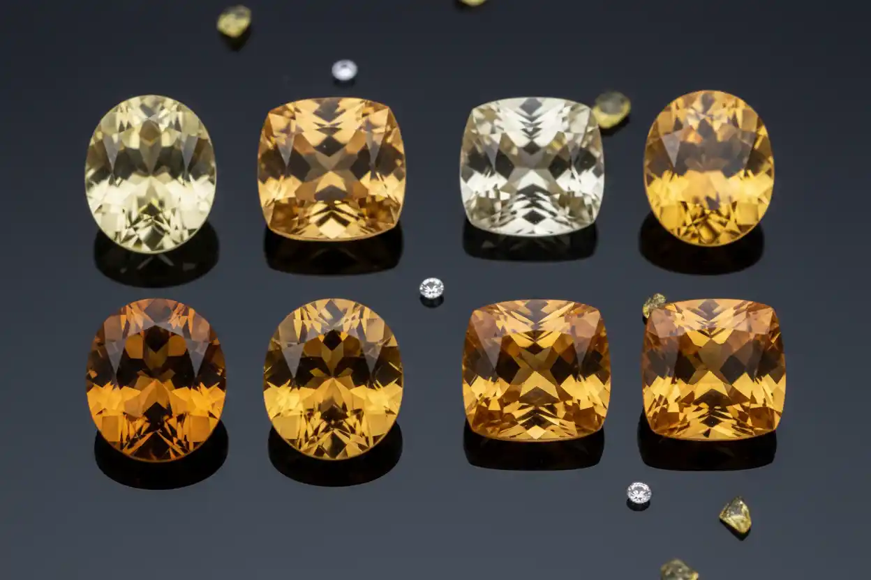 citrine vs yellow topaz