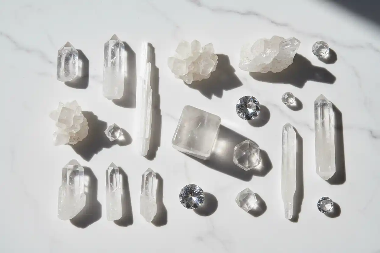 clear crystals