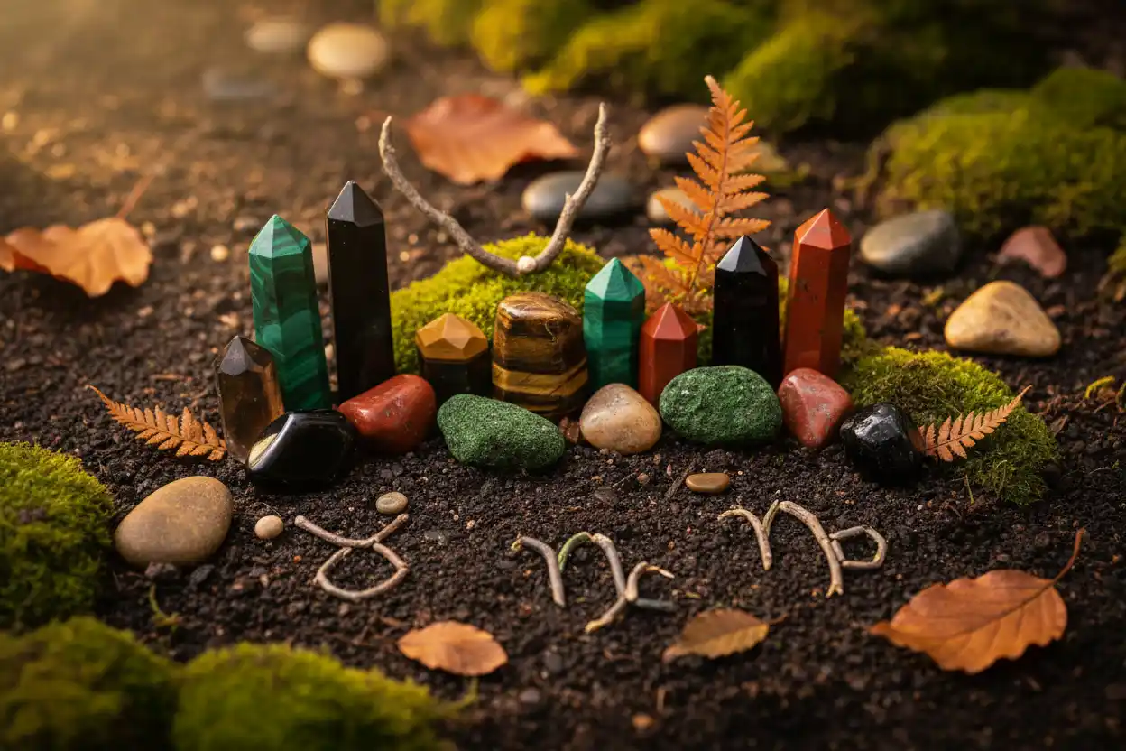 crystals for earth signs