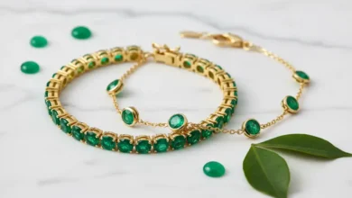emerald bracelet