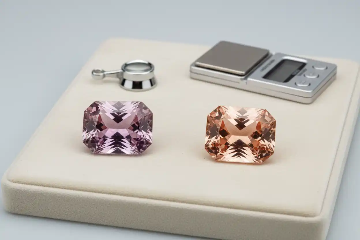 kunzite vs morganite