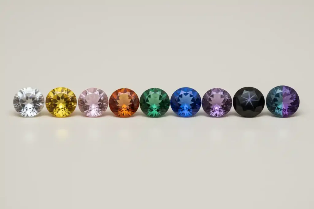 lab sapphire color meaning