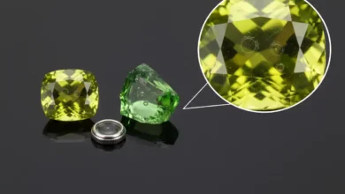 real vs fake peridot