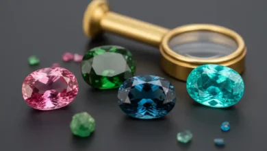 treated tourmaline