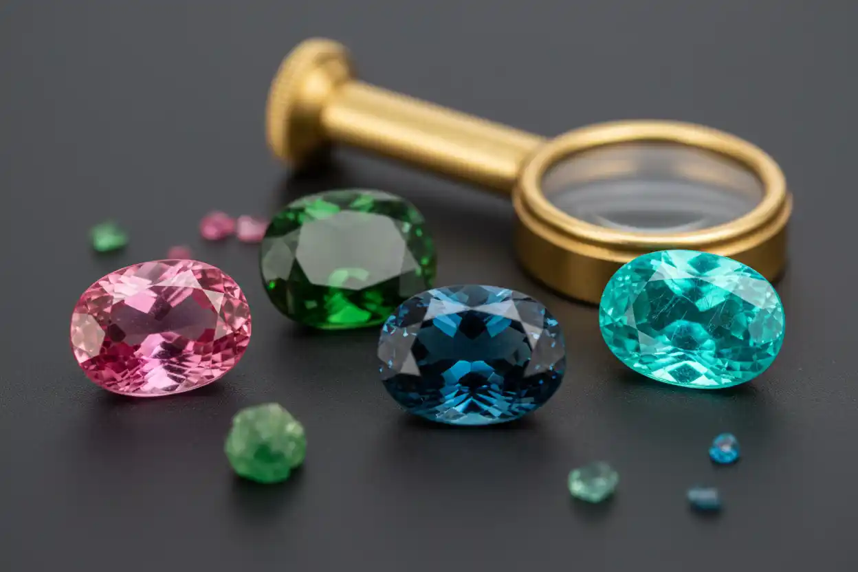 treated tourmaline