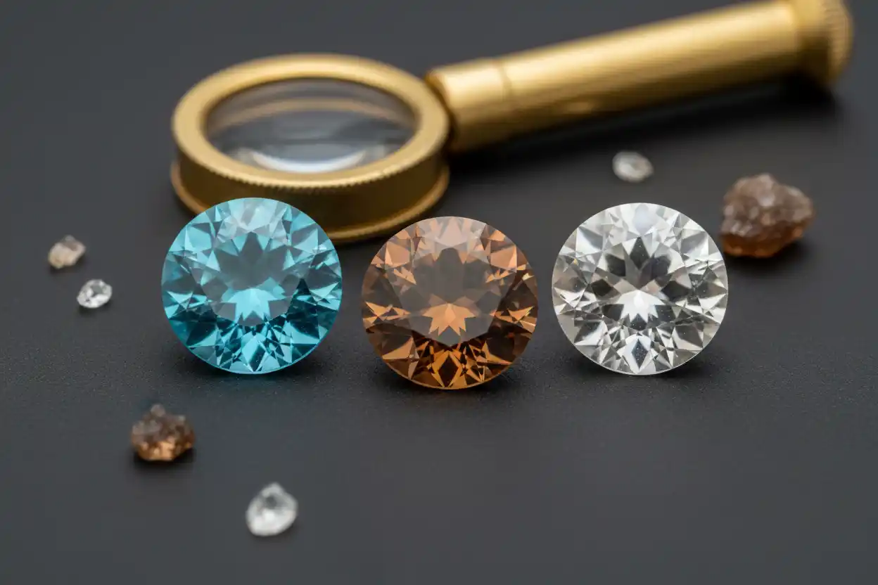 treated zircon