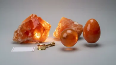 where to buy real Orange Calcite
