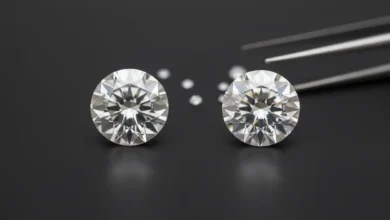white topaz vs diamond