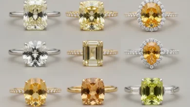 yellow gemstones for engagement rings