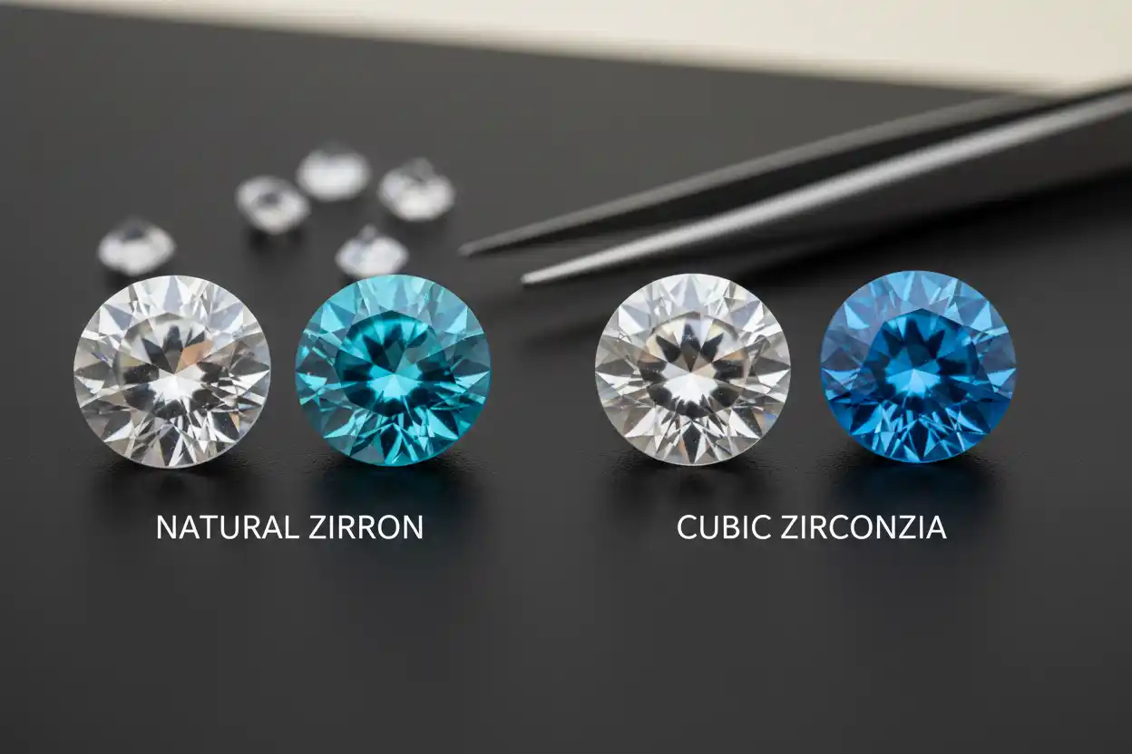 zircon vs cubic zirconia