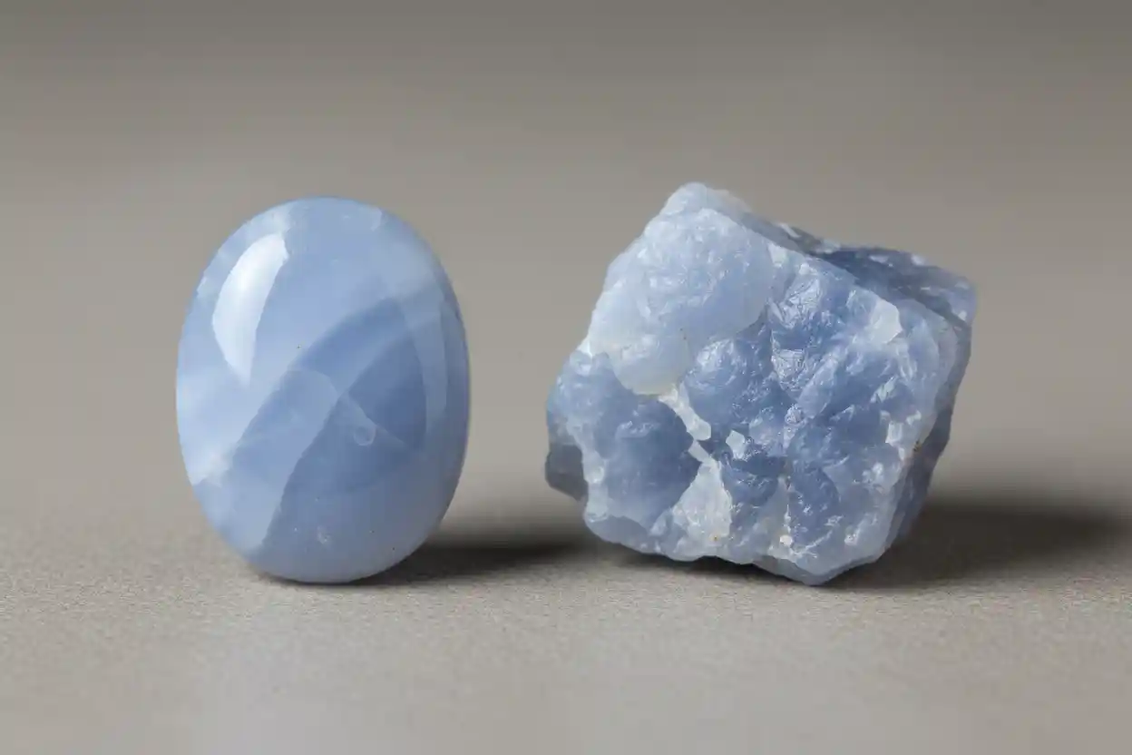 blue chalcedony healing properties