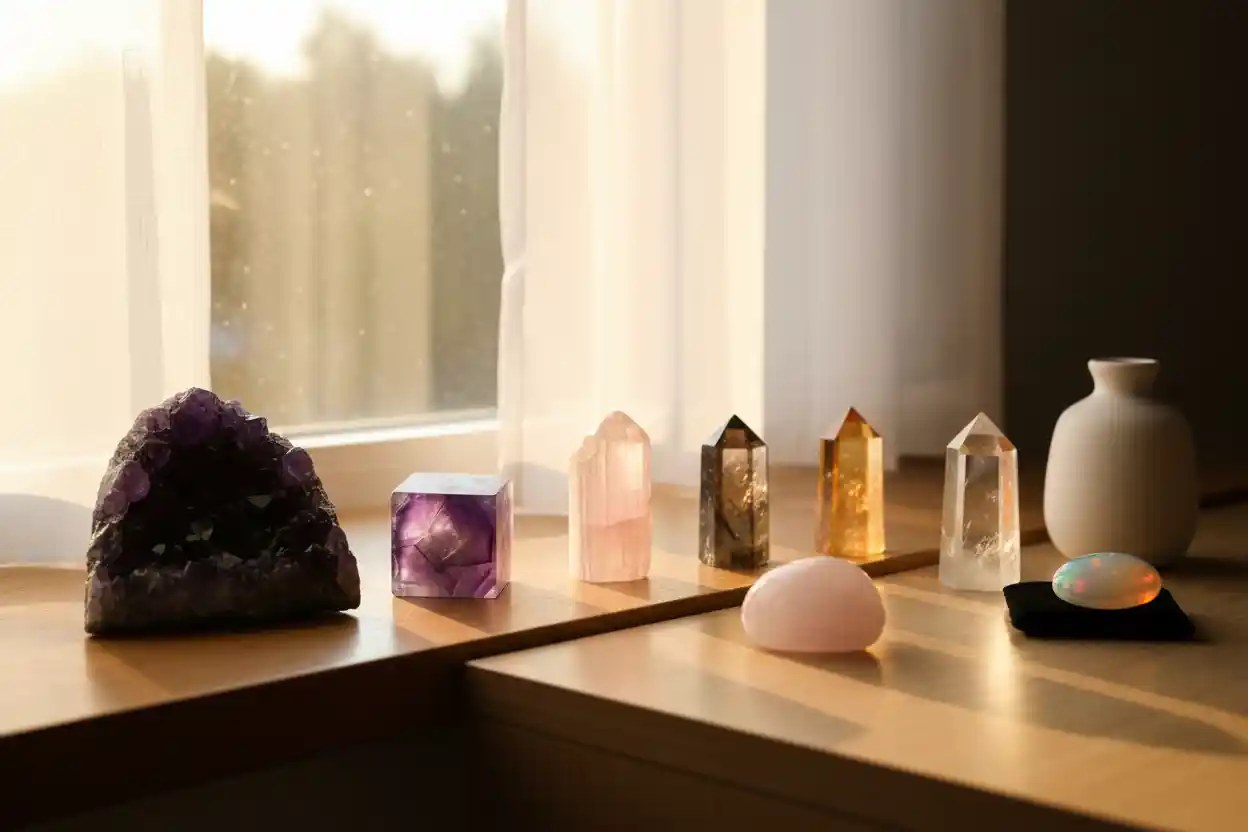 can crystals go in the sun