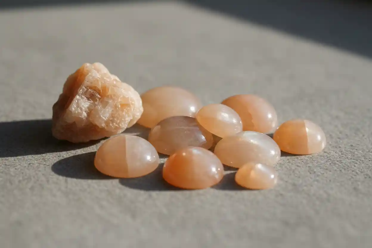 peach moonstone healing properties