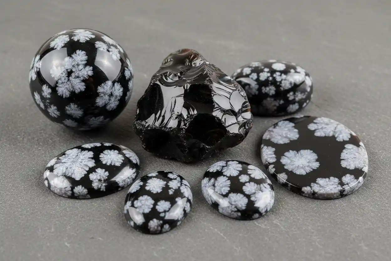 snowflake obsidian healing properties
