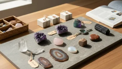 start a crystal collection