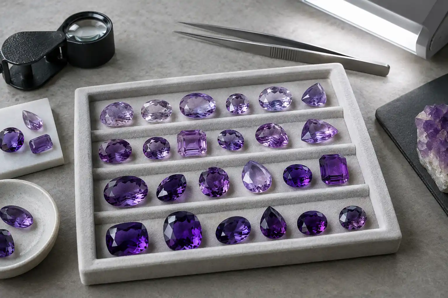 amethyst quality grading