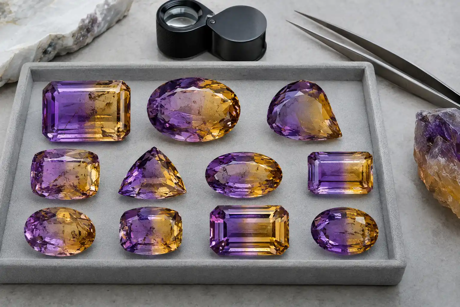 ametrine quality grading