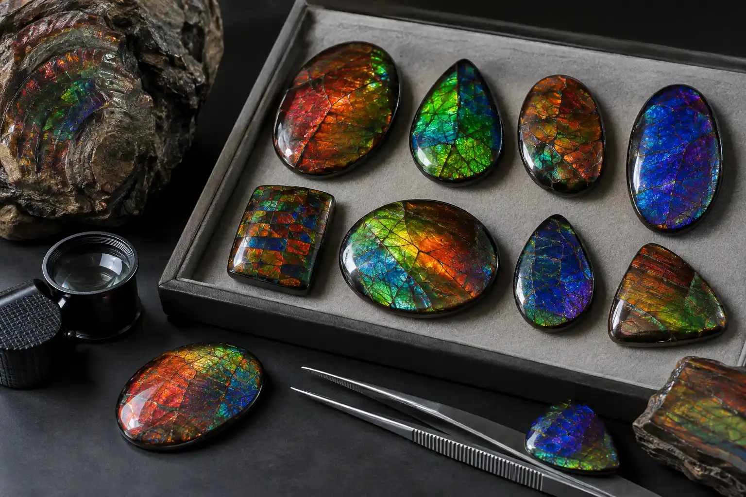 ammolite quality grading